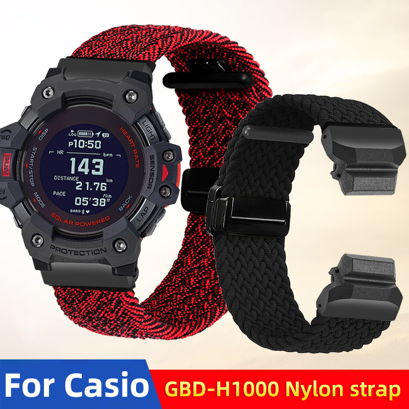 Outdoor Sport Smart Watch - GBD H1000 Elastic Nylon Watchband For