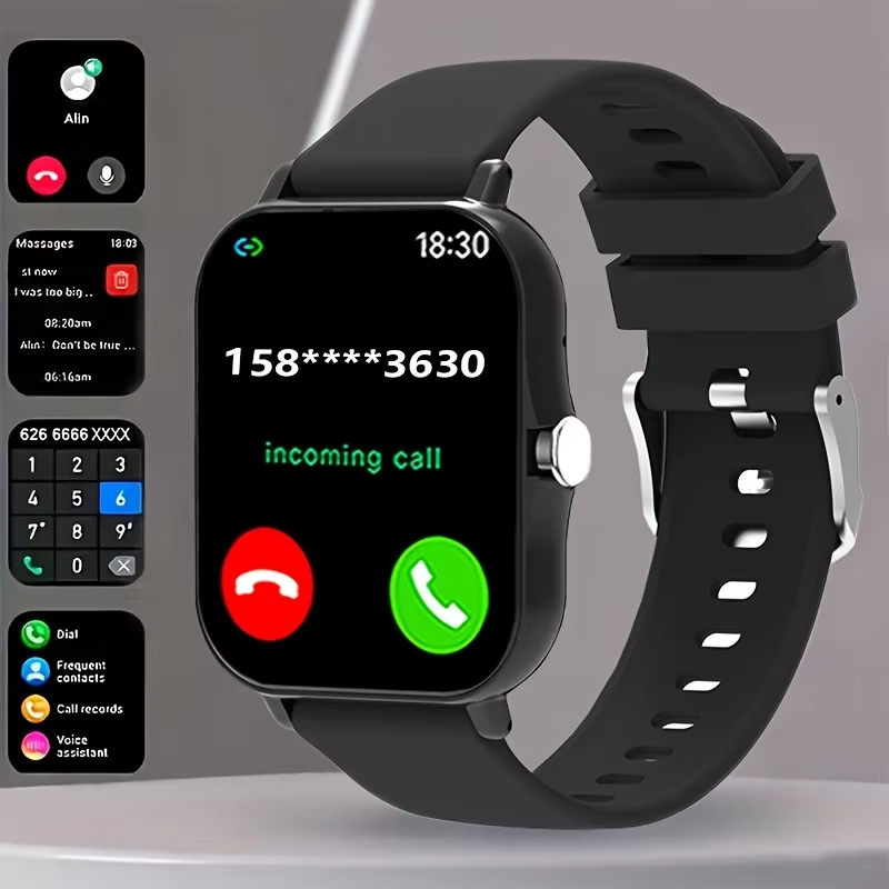 Outdoor Sport Smart Watch - Unisex Smartwatch: Calls, Message Alerts, Sports