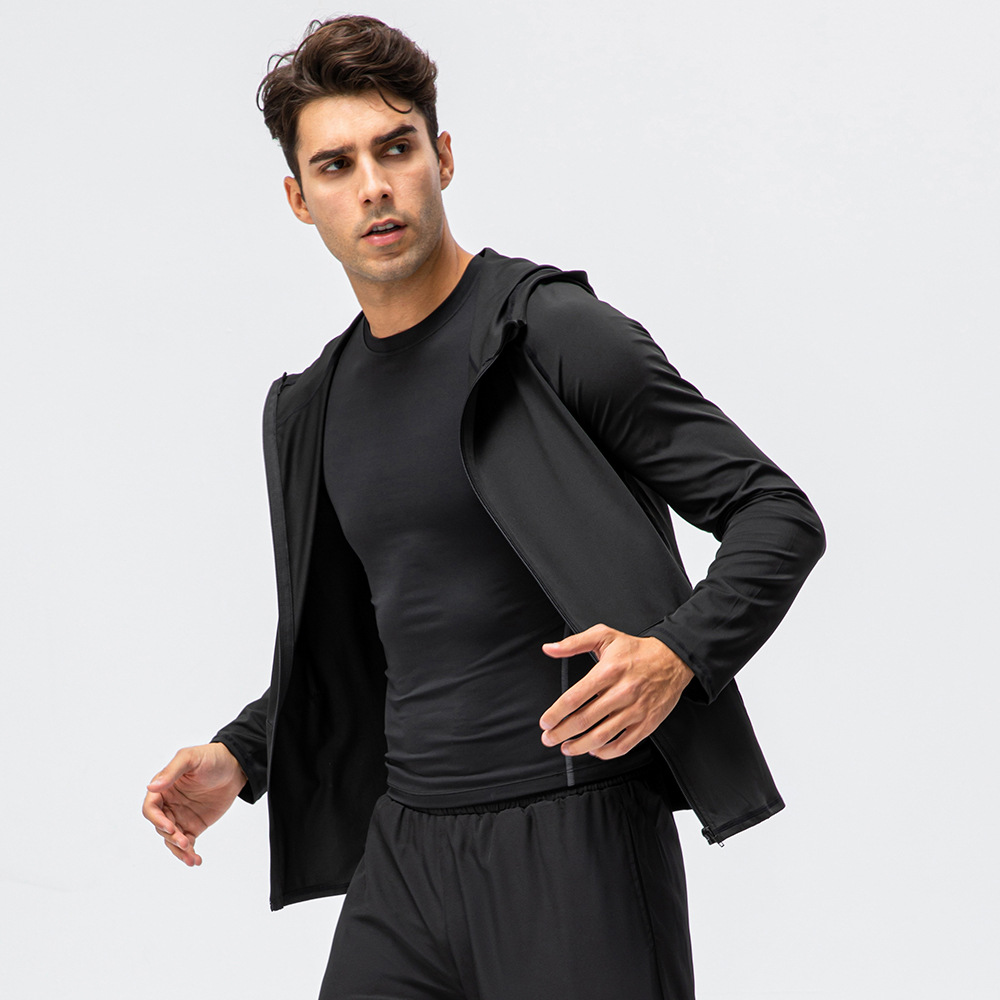 Men Brand Hoodies Gym Sport Ru - Outdoor Sport Jacket Brand ulasan dan harga