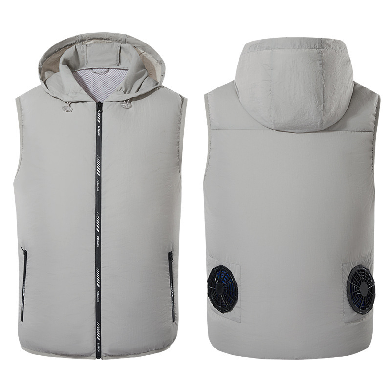 Summer Sport Fan Air Condition - Outdoor Sport Jacket Brand ulasan dan harga