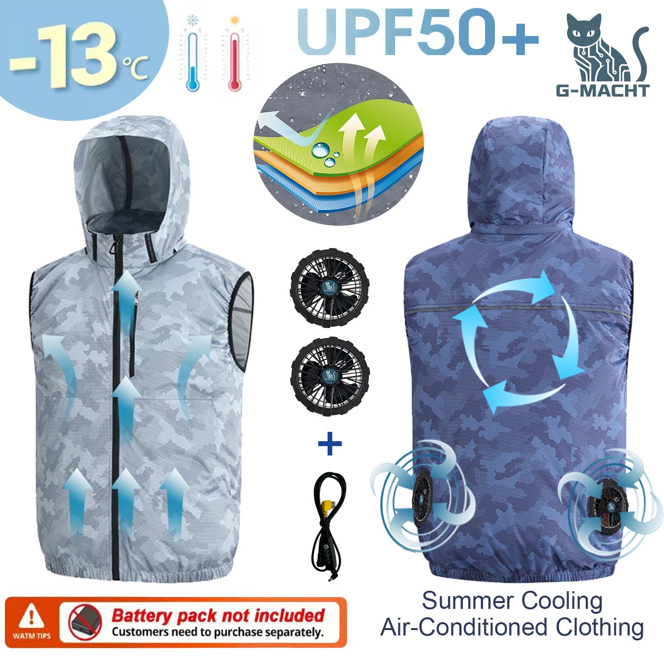 Summer Sport 12V/5V Fan Air Co - Outdoor Sport Jacket Brand ulasan dan harga