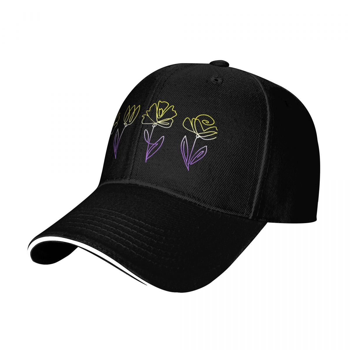 Subtle Nonbinary Pride Flowers - Outdoor Sport Drawing ulasan dan harga
