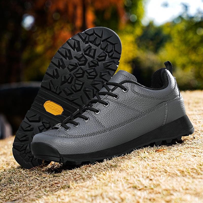 Trendy Leather Shoes Hiking Me - Outdoor Sport Brand Shoes ulasan dan harga