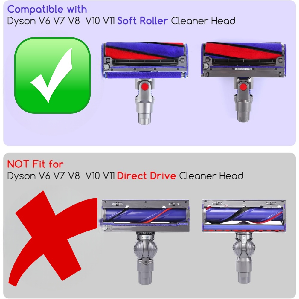 Soft Roller Brush Bar Compatib - Head Racket Boom ulasan dan harga