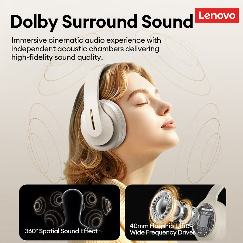 Lenovo Bluetooth 6.0 Over-Ear  - Outdoor Sport Bar ulasan dan harga