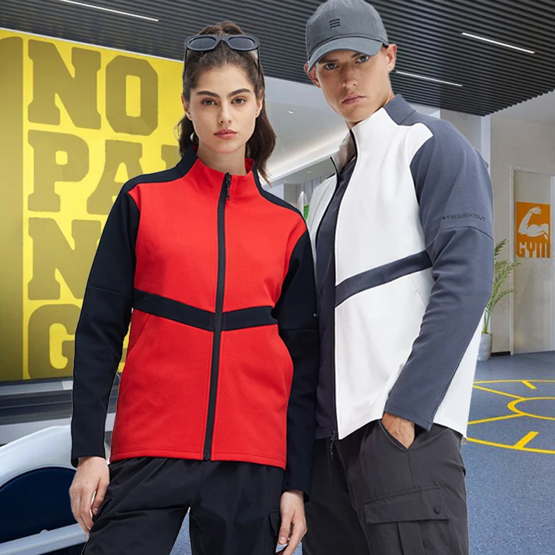 Gym Sport Hoodies for Men Fitn - Outdoor Sport Jacket Brand ulasan dan harga