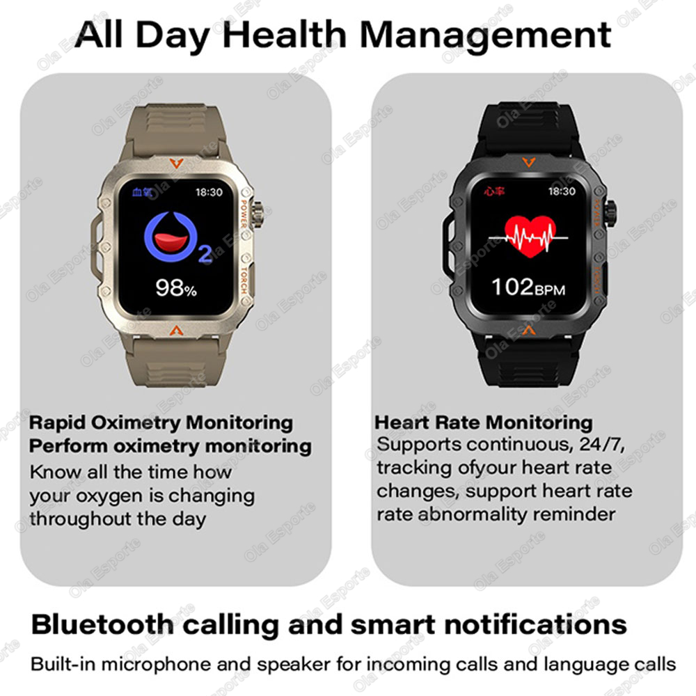 New Military GPS Smart Watch M - Outdoor Sport Smart Watch ulasan dan harga