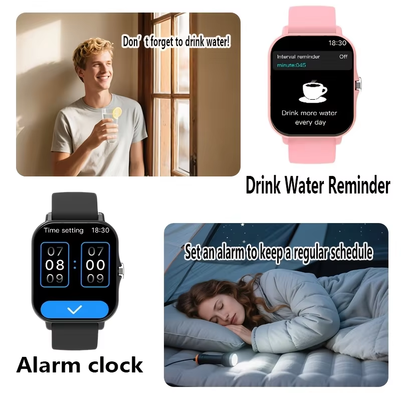 Unisex Smartwatch: Calls, Mess - Outdoor Sport Smart Watch ulasan dan harga